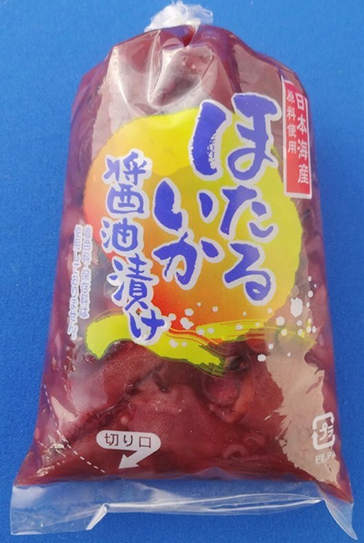 ほたるいか醤油漬 袋 伊勢志摩みやげセンター王将